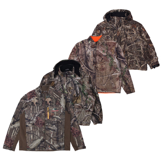 Vintage Men’s Realtree Camouflage Long Sleeve Zip-Up Jackets | Outdoor & Streetwear Camo Coats (S-XXL)