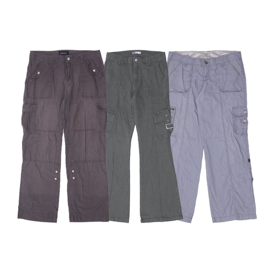 Y2K Cargo Pants for Women | Baggy Utility Streetwear Trousers
