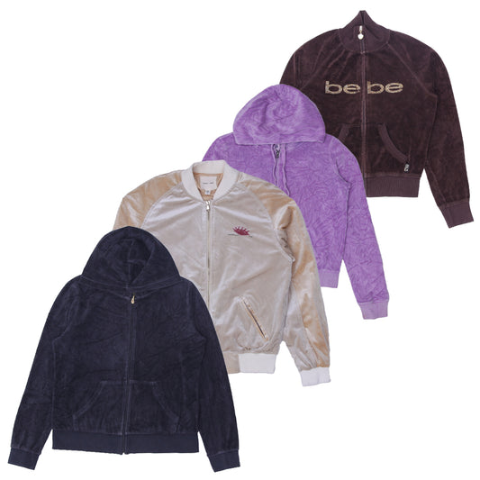 Y2K Juicy Couture Velour Zipper Jackets (S-XL)