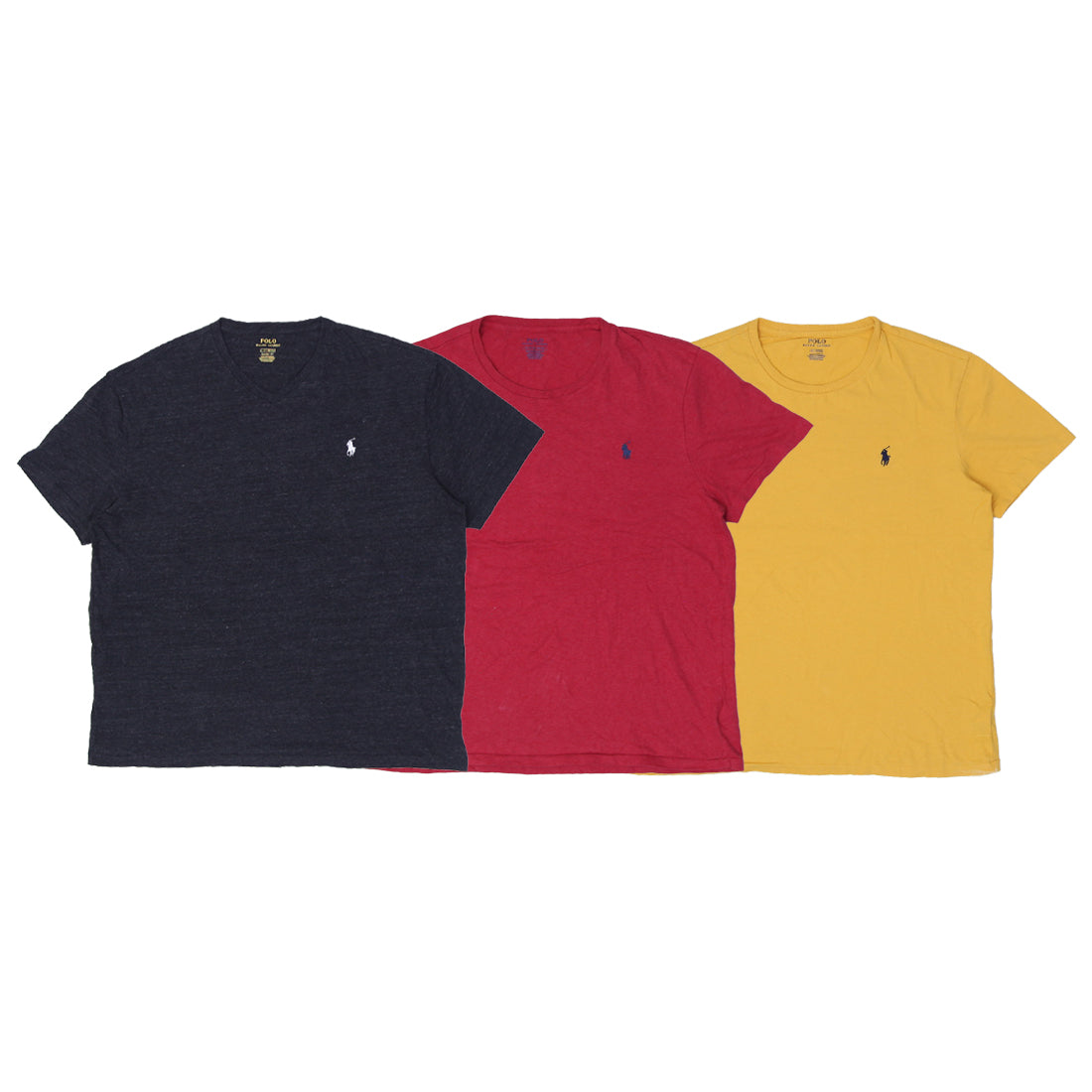 Mens T-Shirts RL Round/V-Neck (Pre-Loved)
