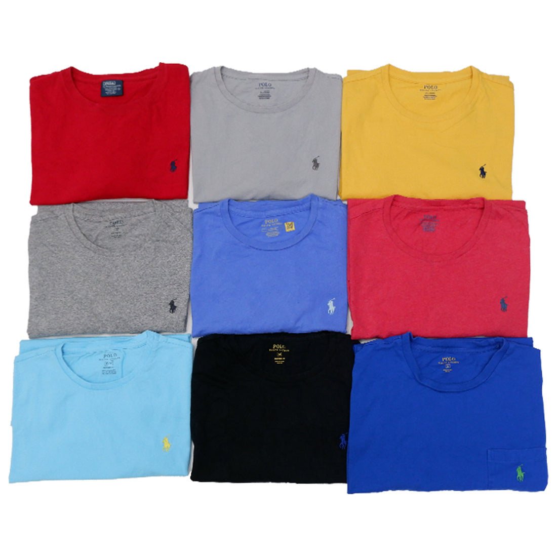 Mens T-Shirts RL Round/V-Neck (Pre-Loved)