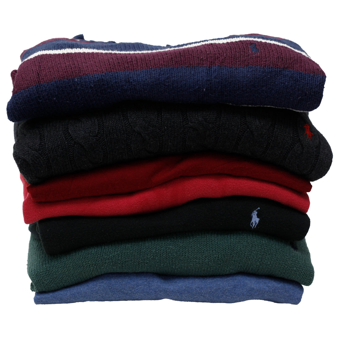 Ralph Lauren Polo Cable Knit Sweaters | Men’s & Women’s V-Neck & Round Neck (S-XXL)