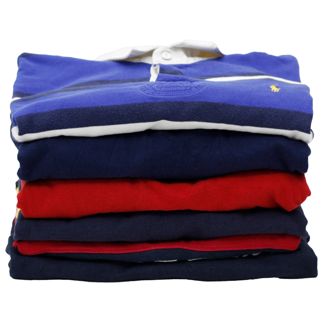 Men’s Ralph Lauren Rugby Polo T-Shirts | Classic Long Sleeve Collared Cotton Top (S-XXL)