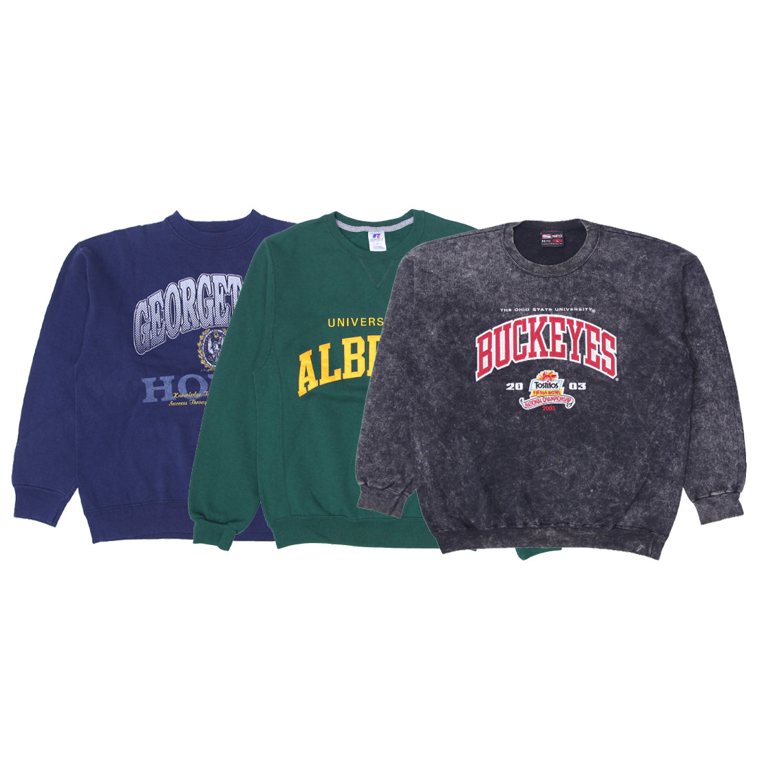 Vintage University Hoodie & Sweatshirt for Men & Women | Modern Crewneck Pullover (S-XXL)