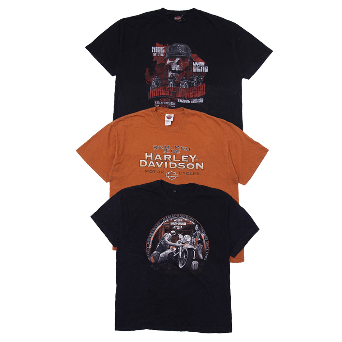 Mens T-Shirts Harley Davidson (Pre-Loved)