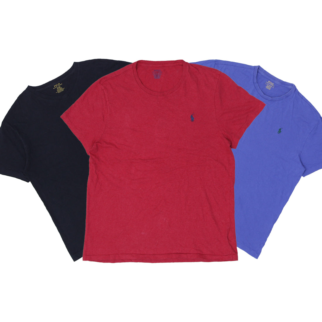 Mens T-Shirts Ralph Lauren Round/V-Neck (Pre-Loved)