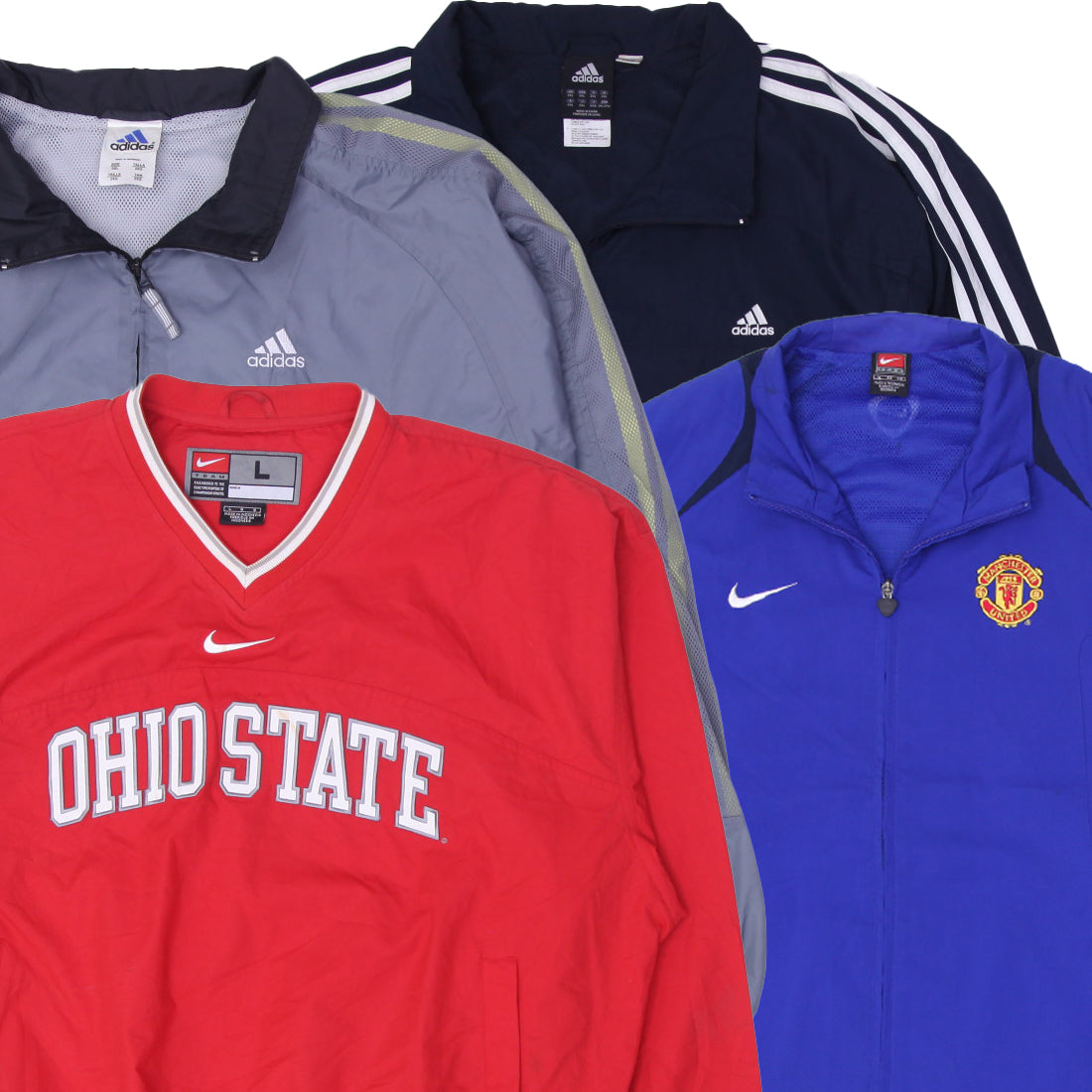 Jackets Windbreaker Nike & Adidas (Pre-Loved)