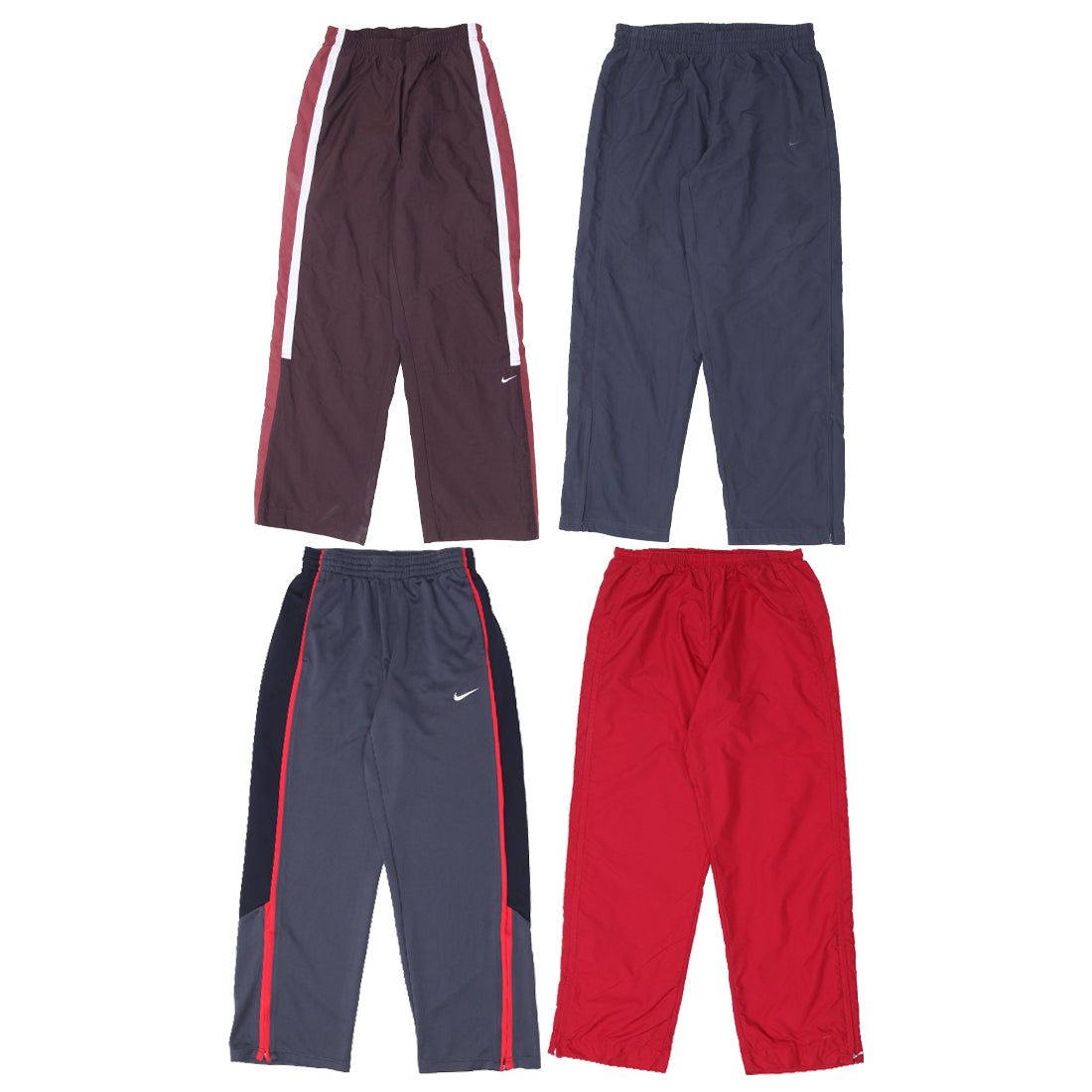 Nike Nylon Track Pants for Men & Women | Lightweight Sports Joggers (S-XXL)