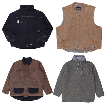 Dickies Men’s Cotton Work Jacket | Durable Utility Winter Jacket (S-XL)