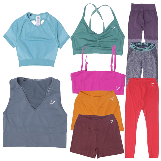 Gymshark Activewear Mix | Women’s Sports Bras, Leggings & Workout Tops (S-XL)