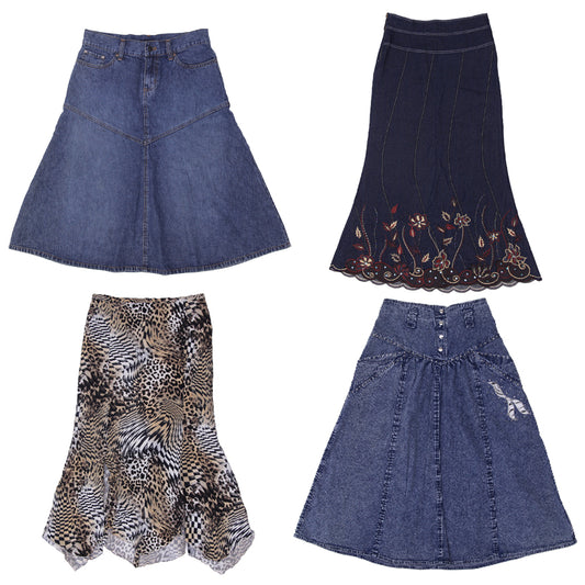 Y2K Midi & Maxi Skirts for Women | Vintage Denim, Floral & Street Style Skirts