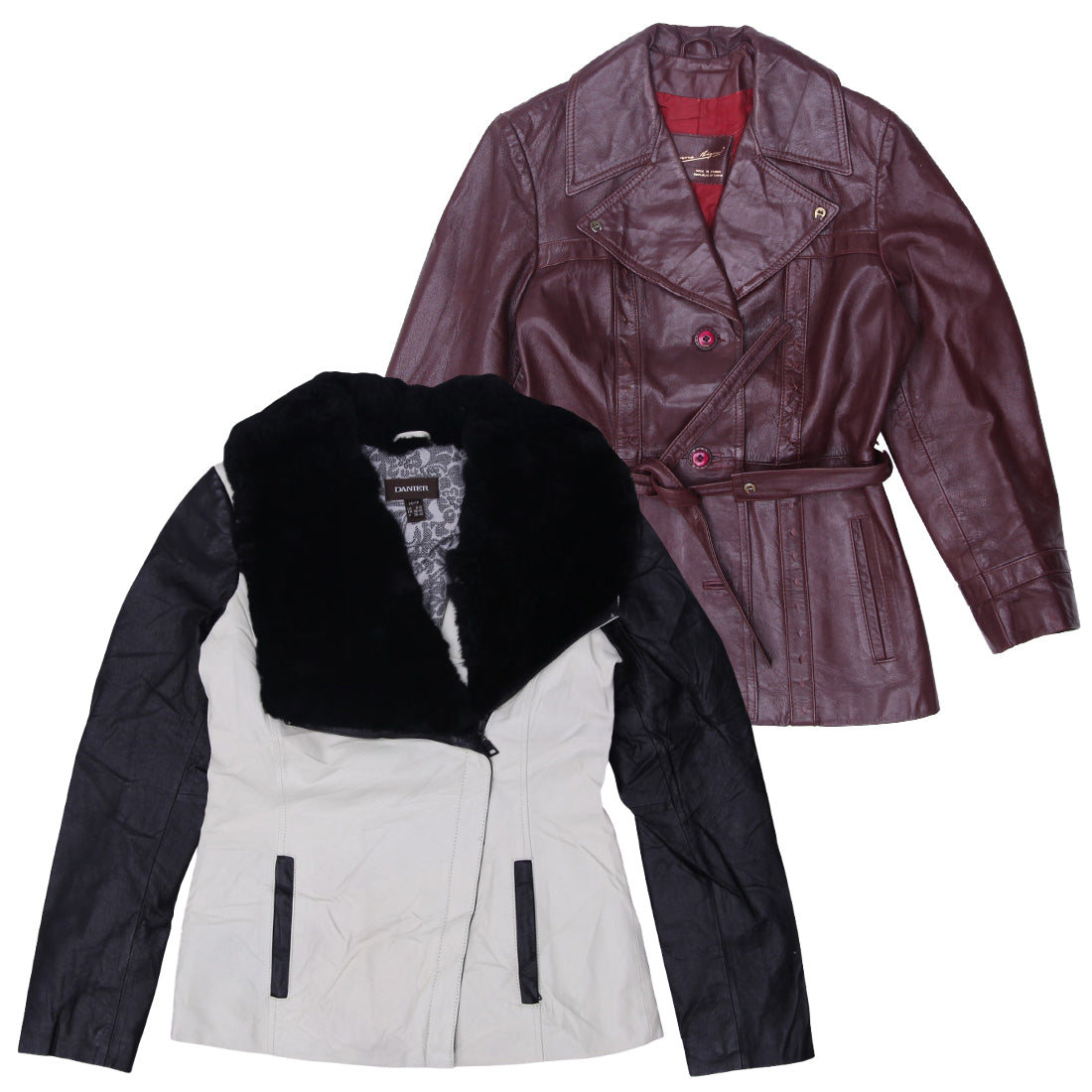 Vintage Y2K Leather Jackets for Women | Retro Biker Street Style (S-XL)