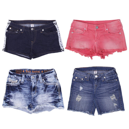 Y2K Women’s Denim Shorts | True Religion, Miss Me, Rock Revival Branded