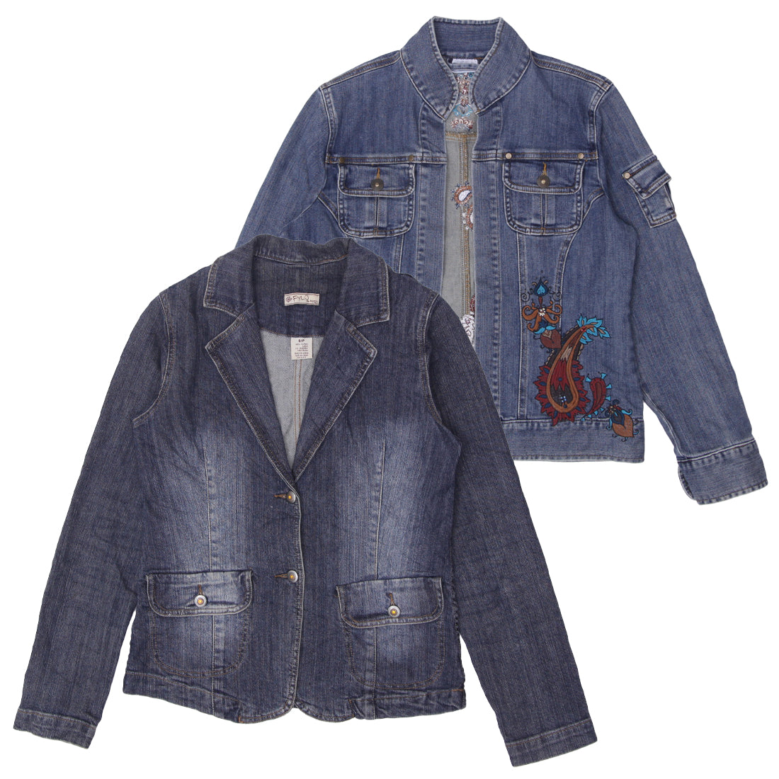 Y2K Style Denim Jackets for Women | Casual Vintage Jean Jackets (S-XL)