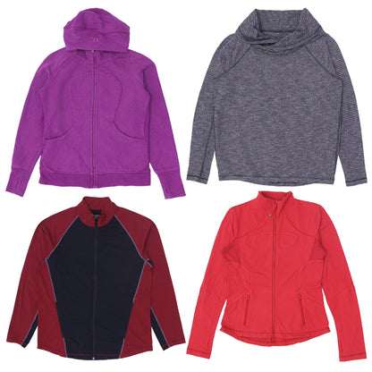 Lululemon Zip Jacket Unisex | Lightweight Gym & Streetwear Jackets (S-XL)