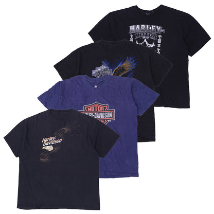 Vintage Harley-Davidson T-Shirt for Men | Classic Motorcycle Graphic Tee (S-XXL)