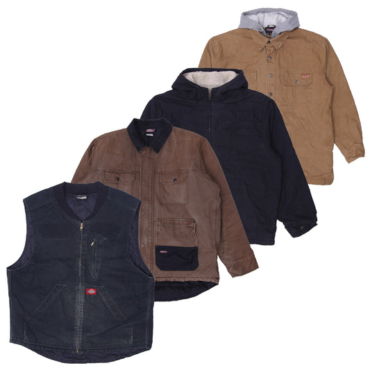 Dickies Men’s Cotton Work Jacket | Durable Utility Winter Jacket (S-XL)