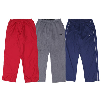 Nike Nylon Track Pants for Men & Women | Lightweight Sports Joggers (S-XXL)