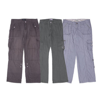 Y2K Cargo Pants for Women | Baggy Utility Streetwear Trousers