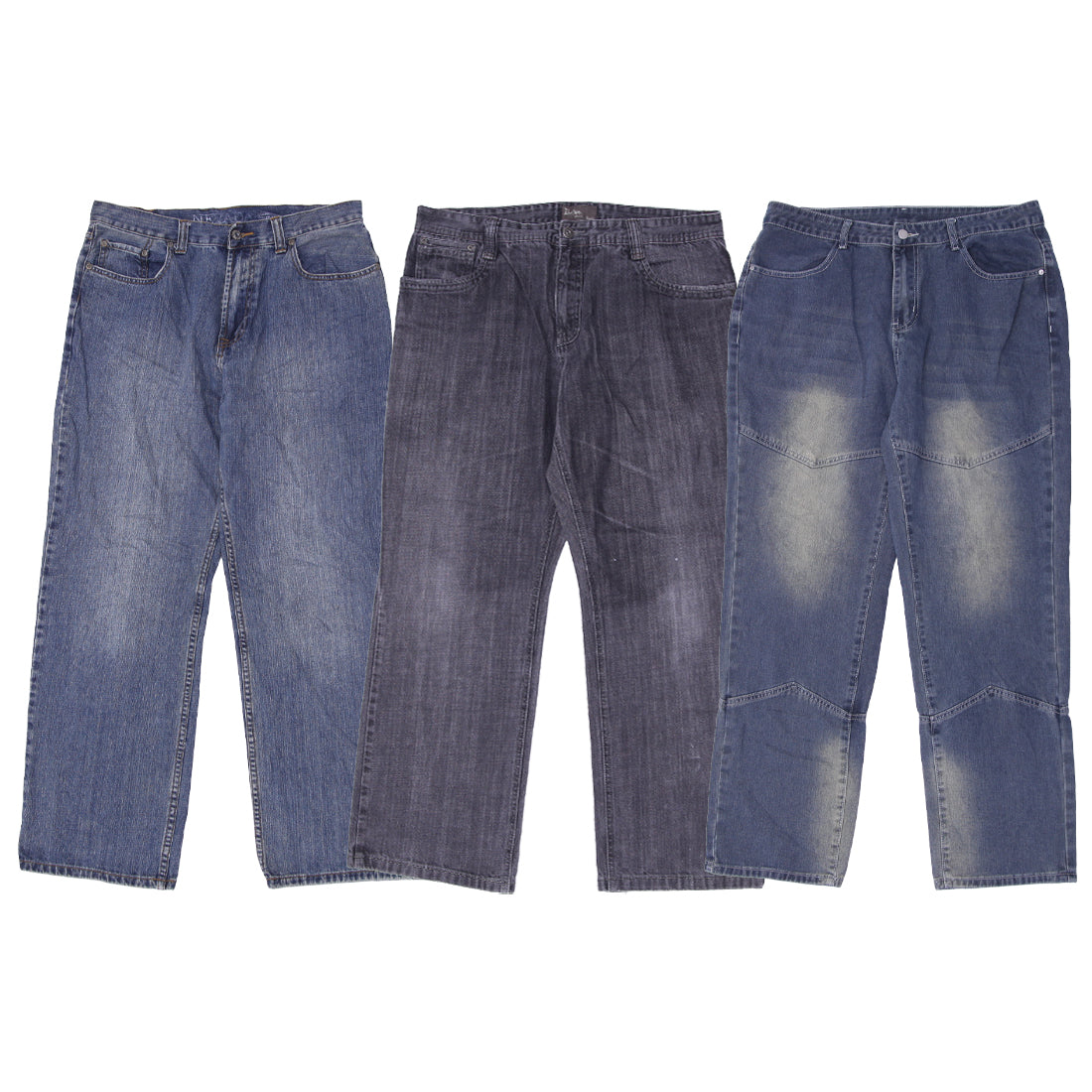 Men’s Y2K Jeans | Unbranded Loose Fit Vintage Style Denim