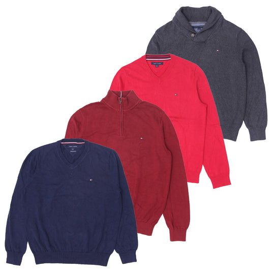 Vintage Branded Men’s Sweaters | Levi’s, Lacoste, Tommy Hilfiger & Nike Golf Knitwear (S-XXL)