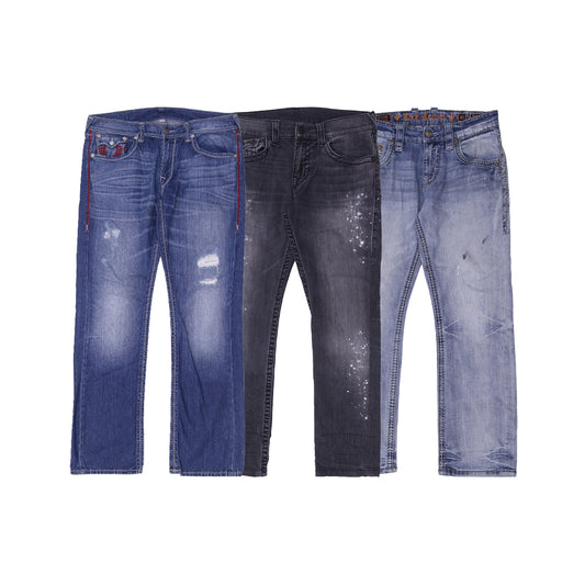 Men’s & Women’s Designer Jeans | True Religion, Miss Me & Rock Revival | Flare & Straight Premium Denim