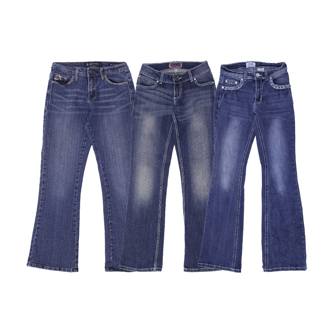 Y2K Flared Jeans for Women | Vintage Bootcut & Low-Rise Denim