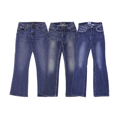 Y2K Flared Jeans for Women | Vintage Bootcut & Low-Rise Denim