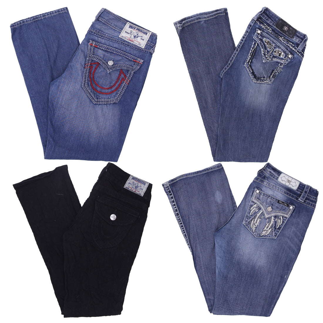 Men’s & Women’s Designer Jeans – True Religion, Miss Me & Rock Revival | Flare & Straight Premium Denim