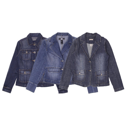 Y2K Style Denim Jackets for Women | Casual Vintage Jean Jackets (S-XL)