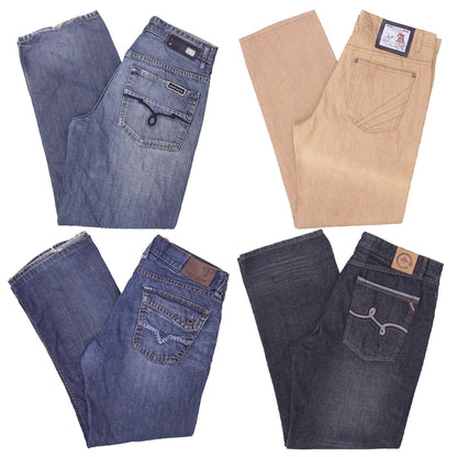 Men’s Y2K Branded Jeans – Vintage Levi’s, Guess & Rocawear Denim