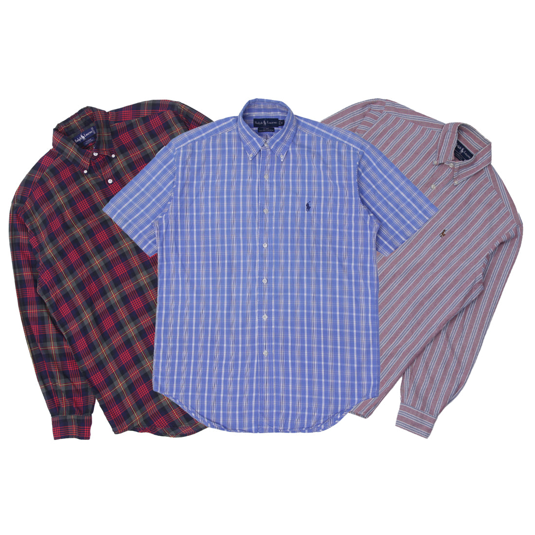 Men’s Premium Cotton Button-Down Shirts | Ralph Lauren & Lacoste Style Casual Wear (S-L)