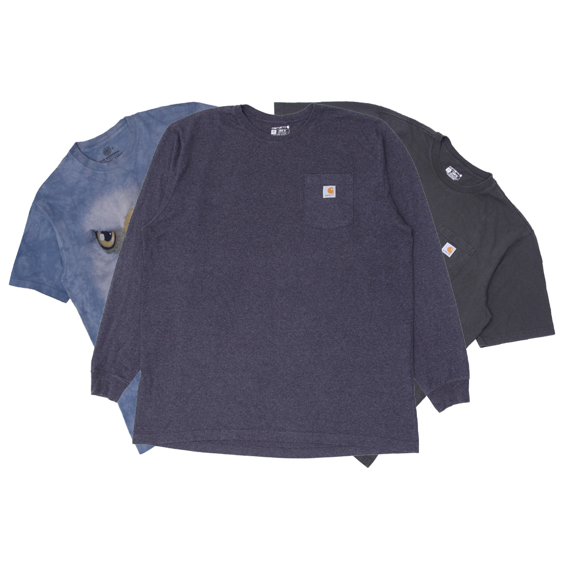 Carhartt XXL Oversized Tee & The Mountain Animal Graphic T-Shirt | Classic Workwear Logo Tee (S-XL)