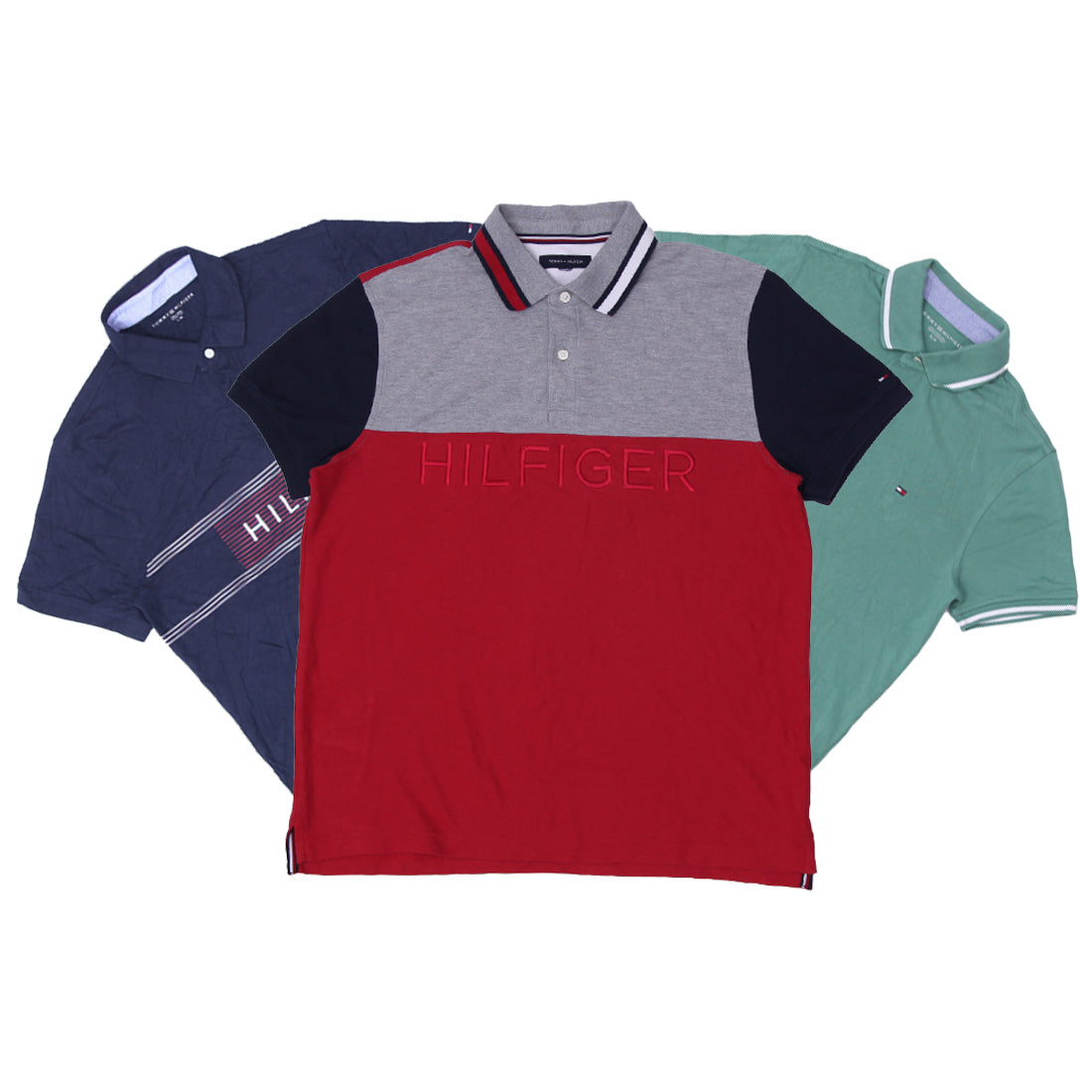 Tommy Hilfiger Men’s Polo T-Shirt | Classic Cotton Collared Tee (S-L)