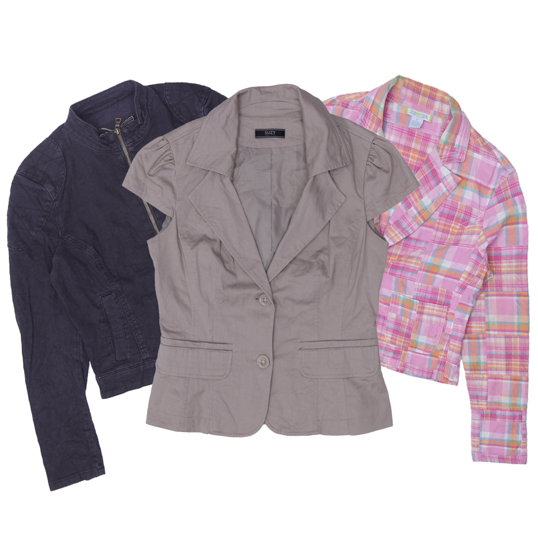 Y2K Women’s Cotton Peacoat Jacket | Vintage Military Style Short Coat (S-XL)