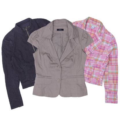 Y2K Women’s Cotton Peacoat Jacket | Vintage Military Style Short Coat (S-XL)