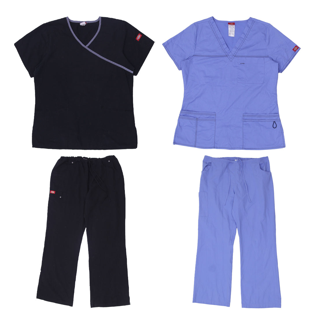 Dickies Scrub Top & Pants | Unisex Nursing Uniform Scrub Set (S-XXL)