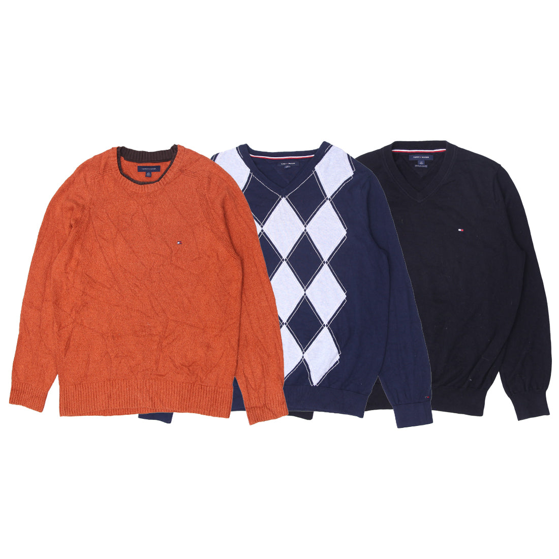 Vintage Branded Men’s Sweaters | Levi’s, Lacoste, Tommy Hilfiger & Nike Golf Knitwear (S-XXL)
