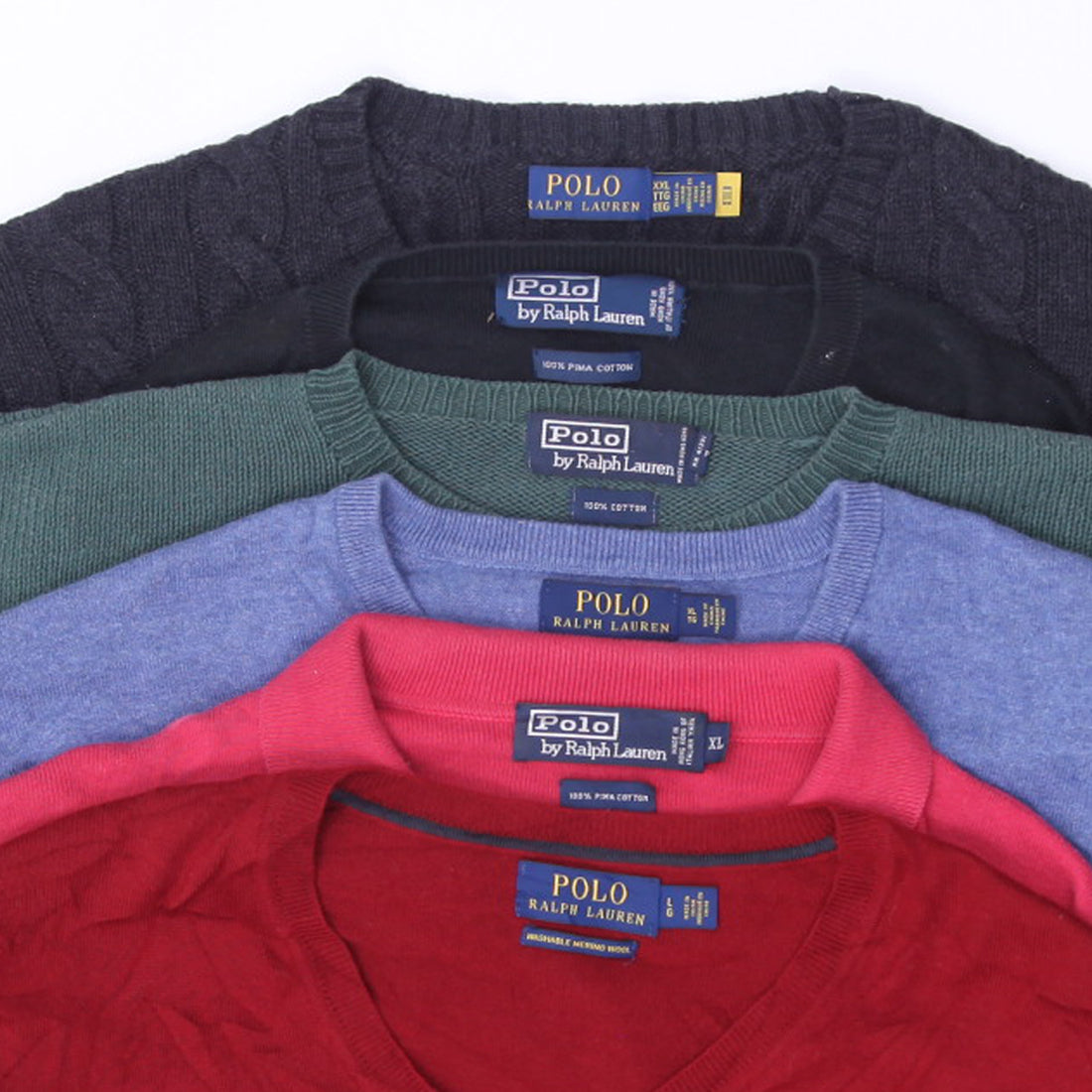 Ralph Lauren Polo Cable Knit Sweaters | Men’s & Women’s V-Neck & Round Neck (S-XXL)