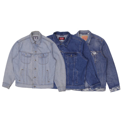 Lee, Levi’s & Wrangler Denim Jacket | Classic Unisex Jean Trucker (S-XXL)