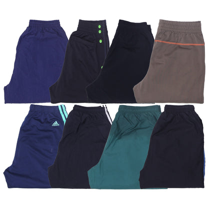 Adidas Nylon Track Pants | Classic Vintage 3 Stripe Sportswear Joggers (S-XXL)