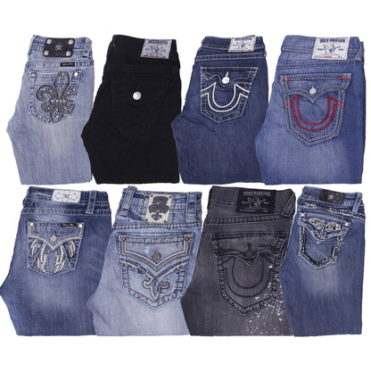 Men’s & Women’s Designer Jeans – True Religion, Miss Me & Rock Revival | Flare & Straight Premium Denim