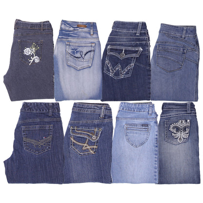 Y2K Flared Jeans for Women | Vintage Bootcut & Low-Rise Denim