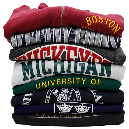 Vintage University Hoodie & Sweatshirt for Men & Women | Modern Crewneck Pullover (S-XXL)