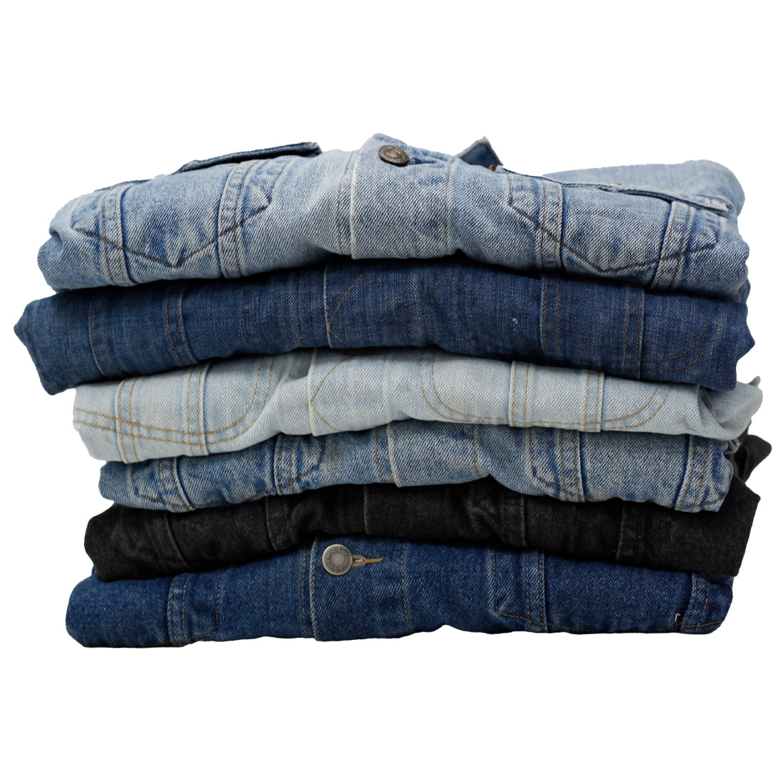 Lee, Levi’s & Wrangler Denim Jacket | Classic Unisex Jean Trucker (S-XXL)