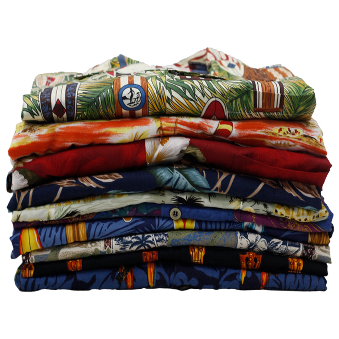 Men’s Vintage Hawaiian Shirt | Tropical Print Short Sleeve Summer Shirts (S-XXL)