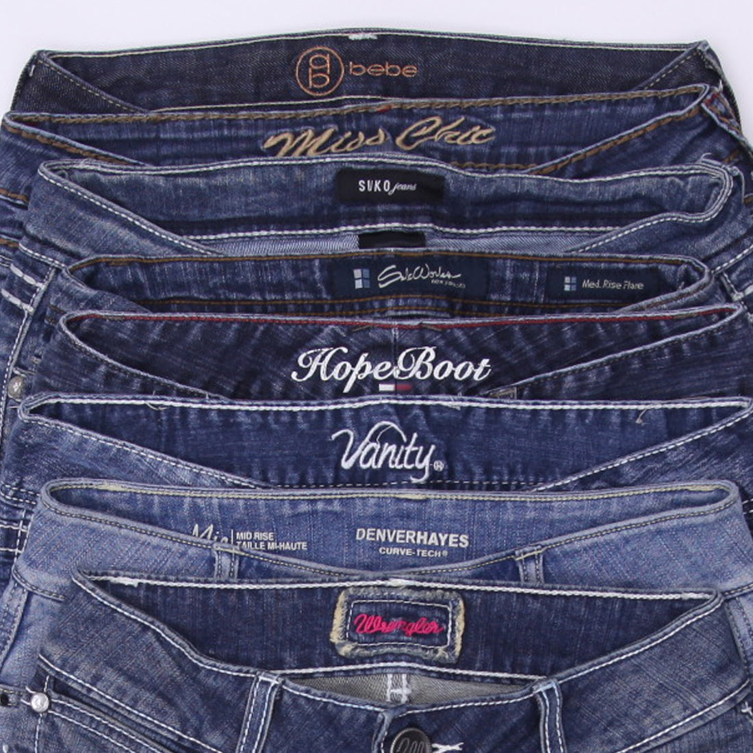 Y2K Flared Jeans for Women | Vintage Bootcut & Low-Rise Denim