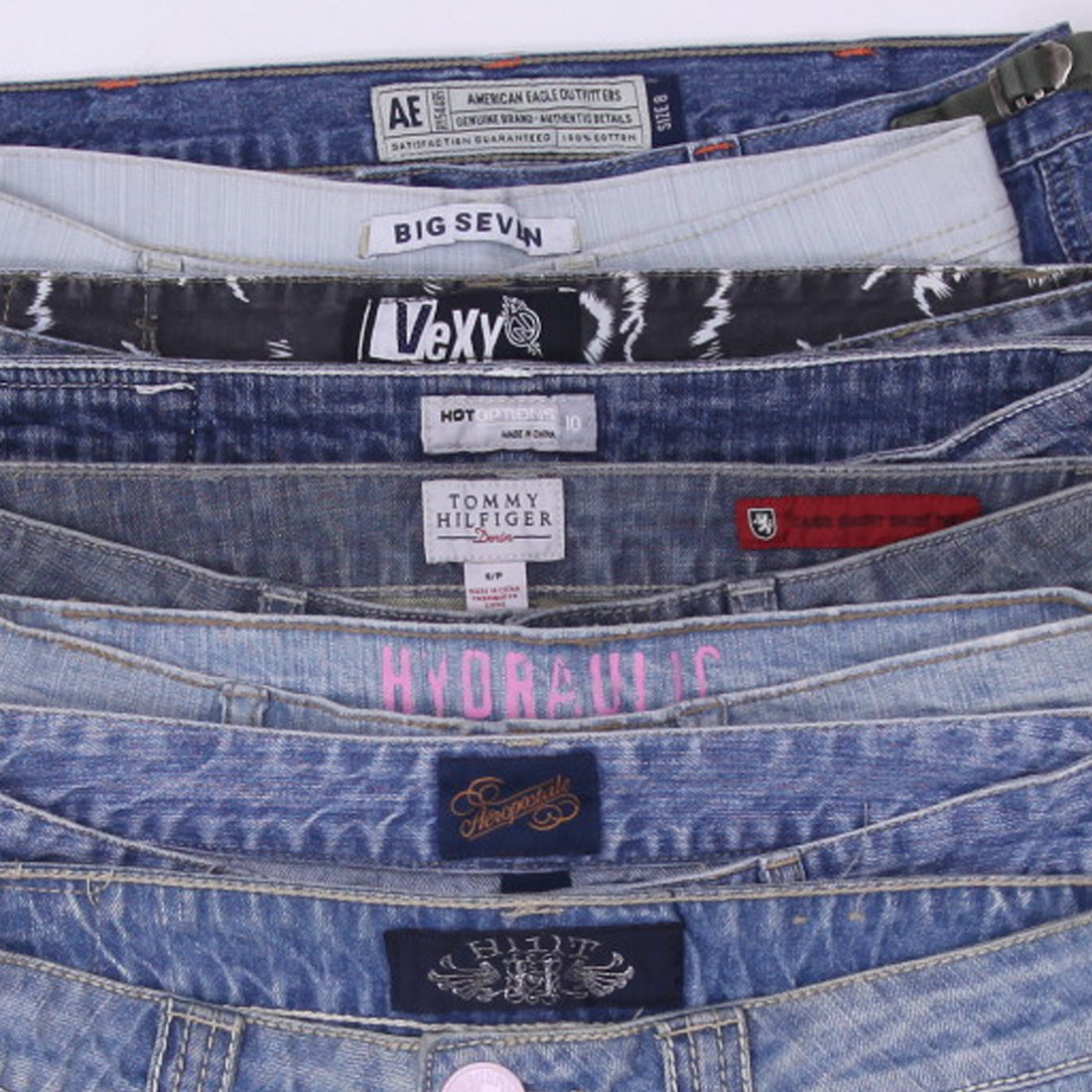 Y2K Ladies Mini Denim Skirts | Vintage 2000s Mixed Brand Denim Skirts