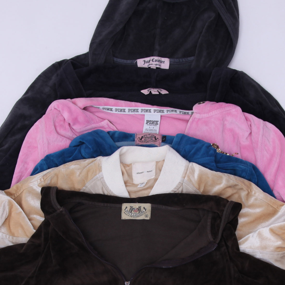 Y2K Juicy Couture Velour Zipper Jackets (S-XL)