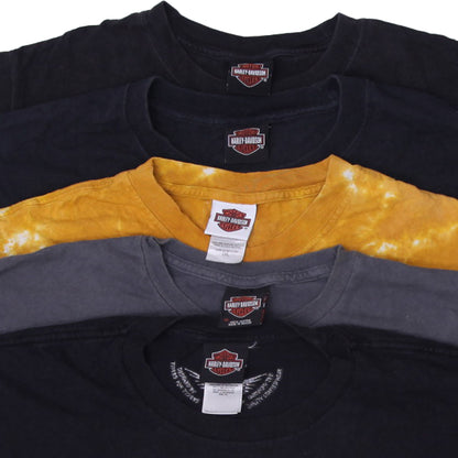 Vintage Harley-Davidson T-Shirt for Men | Classic Motorcycle Graphic Tee (S-XXL)
